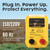 Happy Henhouse Electric Fence Charger - Powerful 110V AC Plug-in Fence Energizer for Chickens, Small Farms & Gardens - Easy Setup Predator Protection for Safer Free-Ranging