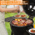 GRISUN 19.5 Inch Cast Iron Round Grill Grate for Akorn Kamado Pit Boss K24