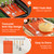 WhtSky 36" Blackstone Silicone Griddle Cover with 16" Spatula Tools Mat