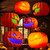 Halloween Hanging Decorations Pumpkin Lights, LED Flameless Floating Jack-O-Lantern with Timer, 3 Color Light, 2 Lighting Modes, Remote, Pumpkin Lamp Decor for Home, Indoor, Outdoor, Yard (6 Pack)