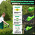 Hejunry Weed Wacker, Battery Powered Weed Wacker with 2 X 21V 2000mAh Batteries, Electric String Trimmer, 3 in 1 Lightweight Grass String Trimmer Brush Cutter, Stringless Weed Trimmer for Home Gardens