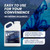 4X Midnight Blue Pond Dye Concentrated Colorant, 1 Gallon