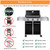 Stainless Steel Flavorizer Bars & Heat Deflector Gas Grill Replacement Parts for Weber Genesis 300 Series E310 E320 E330 S310 S320 S330 E-310 E-320 S-310 S-320 E/S-330 EP/CEP-310 EP/CEP-320 EP/CEP-330