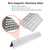 Stainless Steel Flavorizer Bars & Heat Deflector Gas Grill Replacement Parts for Weber Genesis 300 Series E310 E320 E330 S310 S320 S330 E-310 E-320 S-310 S-320 E/S-330 EP/CEP-310 EP/CEP-320 EP/CEP-330