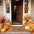 Duraaamo 2 Pcs Fall Front Door Mats, Fall Welcome Outdoor Rug, Non Slip