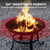 Panovue 22 in Firepit for Outside Outdoor Small Fire Pit with Mesh Lid