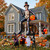JOVIPOP 14FT Halloween Inflatable Sitting Skeleton Decorations Outdoor
