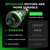 Leaf Blower Cordless, 650CFM Electric Leaf Blower with 2 x 5.0Ah Batteries and Charger, 6-Speed Modes, Brushless Motor, Powerful Blowers for Lawn Care, Yard, Patio, Dust, Blowing Leaves