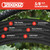 Zixixiz 100FT 5/8-Inch Soaker Hose with Metal Staples, Flexible with Solid Brass Connector, Leak-Resistant Watering System for Gardens & Vegetable Beds