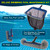 POOLAZA Pool Cleaning Kit with Skimmer Net, Pool Brush & Pool Scrub Brush