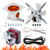 Canamax Traeger Grill Parts Kit Complete Set for Pellet Grill Auger Motor, Induction Fan, Fire Burn Pot, Hot Rod Igniter, Fuse, Power Cord - Compatible with Traeger, Pit Boss, Camp Chef, Z Grill