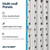 Suncast 22 Gal, Small Outdoor Storage Deck Box, Resin Reeded, French Gray
