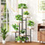 Corner Plant Stand with Grow Lights, 7 Tier Plant Stand Indoor (Square)
