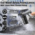 PWACCS Pressure Washer Foam Cannon Gun, Short Power Washer Wand, 1.5 Liter