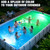 Niceput Solar Pool Lights for Metal Frame Above Ground Pools|Black-2PCS