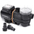 choosmo 3/4 HP Above Ground Pool Pump with Timer, 3120 GPH 115V Self-Priming Sand Filter Pump Replacement with Filter Basket and 1.25/1.5-Inch Hose Adapters for Easy Installation