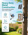 Onlyfly Smart Bird Feeder with 2K AI Camera Solar Powered for Backyard