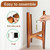 24" Tall Wood Plant Stand Indoor, Corner Flower Pot Plants Holder Outdoor