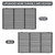 7638 7527 65906 Grill Replacement Parts for Weber Spirit Grill Grates E-310 II E-310 S-310 E-330 S-315 SP-335 GS4 Spirit 300 700 Series Weber Genesis Silver B/C Grates Genesis Gold B/C Parts