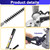 Universal Hedge Trimmer Attachment Fits for Ryobi Family of Brands -Black