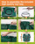 Stand Up Weed Puller Tool with Adjustable Long Handle and 50L Garden Bag