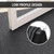 EZ2LIVE Front Door Mat, 3' x 5' Heavy Duty Door Mat Outside Entrance, Non-Slip Welcome Mat, Absorbent & Dirt Resistant, Low Profile Large Door Mats, Commercial Rugs for Entryway Indoor Outdoor, Grey