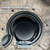 KAMaster Ash Can with Folding Handle Compatible with Large Big Green Egg,Charcoal Ash Collector Must Haves Green Egg Accessories Carbon Steel Ash Pot High Temperature Resistance Kamado Ash Basket
