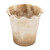 Creative Co-Op Terra-Cotta Planter with Ruffled Edge, Distressed Natural Finish