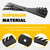 Replace for 3PK Lawn Mover Blades, Fit for 60" Hustler 794230 793935 794214 600901 603992X 793794 793794X - for Diesel Z, Hustler Z, Raptor SD, Super 104, Replace for New Oregon G3 Gator Blades