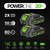 WORKIT 20V 14" Cordless String Trimmer - Brushless Motor Weed Wacker with 2×2.0Ah Batteries, 0.095" Dual Line Auto Feed, Lightweight Weed Eater for Lawn & Garden