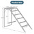 Chicken Coop, Chicken Perches with Swing, Chicken Roosting Bars, Chicken Activity Play Toys, Wooden Chicken Ladder for Pet's Healthy & Happy, Suitable for Backyard Farm