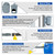 Rain Barrel Diverter Kit, Rainwater Collection System with Adjustable Valve and Hose, Rain Water Diverter for Downspout, Downspout Diverter Fits for Standard Downspouts