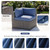 Aoxun Waterproof Cushion Covers for Outdoor Furniture 14PCS, Covers Only