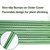 Sprigra Plant Stakes 57 inch, Approx 5ft Steel Garden Stakes 25 Pack, Sturdy Plant Support for Climbing Plants, Tomatoes, Beans, Cucumbers, Peppers, Flowers, Strengthen and Stem Grow Better