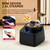 FniOk Portable Steam Sauna at Home, 9 Levels Heating, Sauna Tent for Home with Steamer and Folding Chair, Sauna for Relaxation, Detoxification, Spa