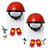 Hsmanchry Hummingbird Feeder Helmet, 2-Pack Wearable Bird Feeder Hat