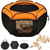 Brooder Box for Chicks, Pop-Up Chicken Brooder Playpen with Dual Doors