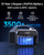 DARAN 350W Portable Power Station with 40W Solar Panel (600W Surge), 288Wh