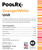 PoolRx+ Mineral Algaecide Unit, up to 6-Month Algae Control, for 5K-7.5K gallons, Orange & White, New Formula with Silver.