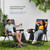 Nestl Padded Oversized Zero Gravity Chair, XL Folding Outdoor Lounge Chair