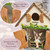 Meadow & Oak Fairy Garden House Kit - Complete with Fairy Garden Accessories, Butterly Seat, Bird Bath, Stepping Stones, Magnetic Door Closure for Indoor/Outdoor Fairy House