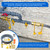 5249 Natural Gas Conversion Kit for Blackstone Grill 28" 36" Griddle,for Blackstone Natural Gas Conversion Kit w/10 FT Natural Gas Hose,Silicone Grill Tool Mat,Grease Cup Liner,3/8" Quick Connect Etc.