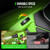 Leaf Blower Cordless 1000,000 RPM Handheld Lightweight Patio Cleaning Turbo Jet Blower Set Adjustable and Lockable Wind Speed Design with Battery and Charger Blowing Leaves and Dust Car Dryer(Green)