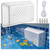Aurelema Pool Skimmer Guard, Anti-Rust Skimmer Cover with Fine Mesh,White