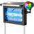 2‑in‑1 Solar Bug Zapper Outdoor, Electric Mosquito Killer Insect Trap