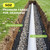 iropro Premium 5oz Weed Barrier Fabric Heavy Duty 3ftx50ft