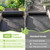 iropro Premium 5oz Weed Barrier Fabric Heavy Duty 3ftx50ft