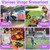 Wagon Cart Foldable,360Lbs Collapsible Wagon Cart with Wheels Portable, All Terrain Outdoor Utility Carts for Groceries, Camping, Sports, Garden, Shopping, Black