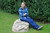 EMSCO Landscape Rock Cover, Sandstone, Low Profile Boulder, Lightweight Fake Rock for Concealing Septic Lids, Irrigation Controls & Utility Boxes