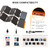 FlexSolar 100W Portable Solar Panel - 24% High Efficiency, IP67 Waterproof, QC3.0 USB-A/USB-C/DC Output for Small Power Station, Camping, RV & Emergency